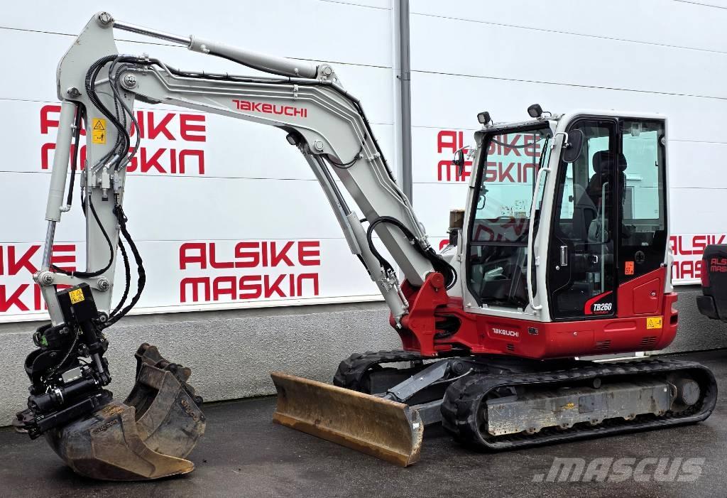 Takeuchi TB 260 Εκσκαφάκι (διαβολάκι) < 7t