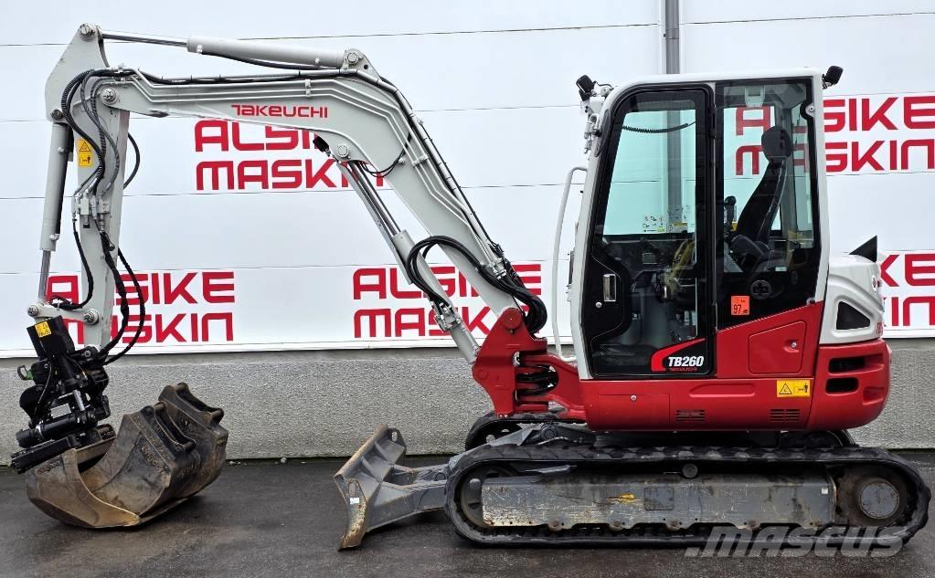 Takeuchi TB 260 Εκσκαφάκι (διαβολάκι) < 7t