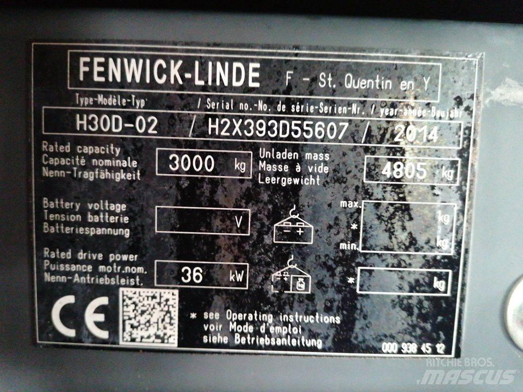 Linde H30D-02 Πετρελαιοκίνητα Κλαρκ