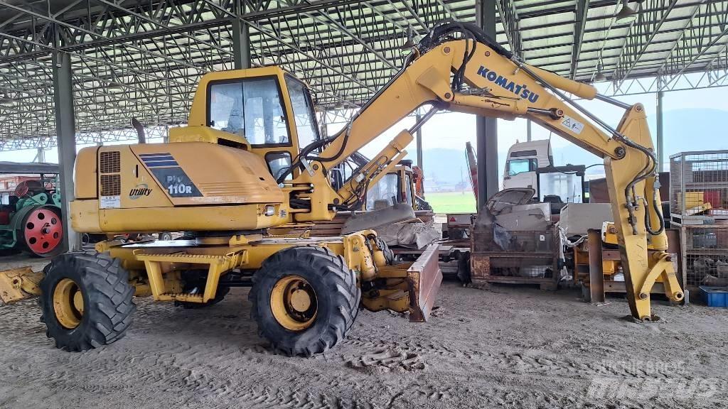 Komatsu PW 110 Εκσκαφείς με τροχούς - λάστιχα