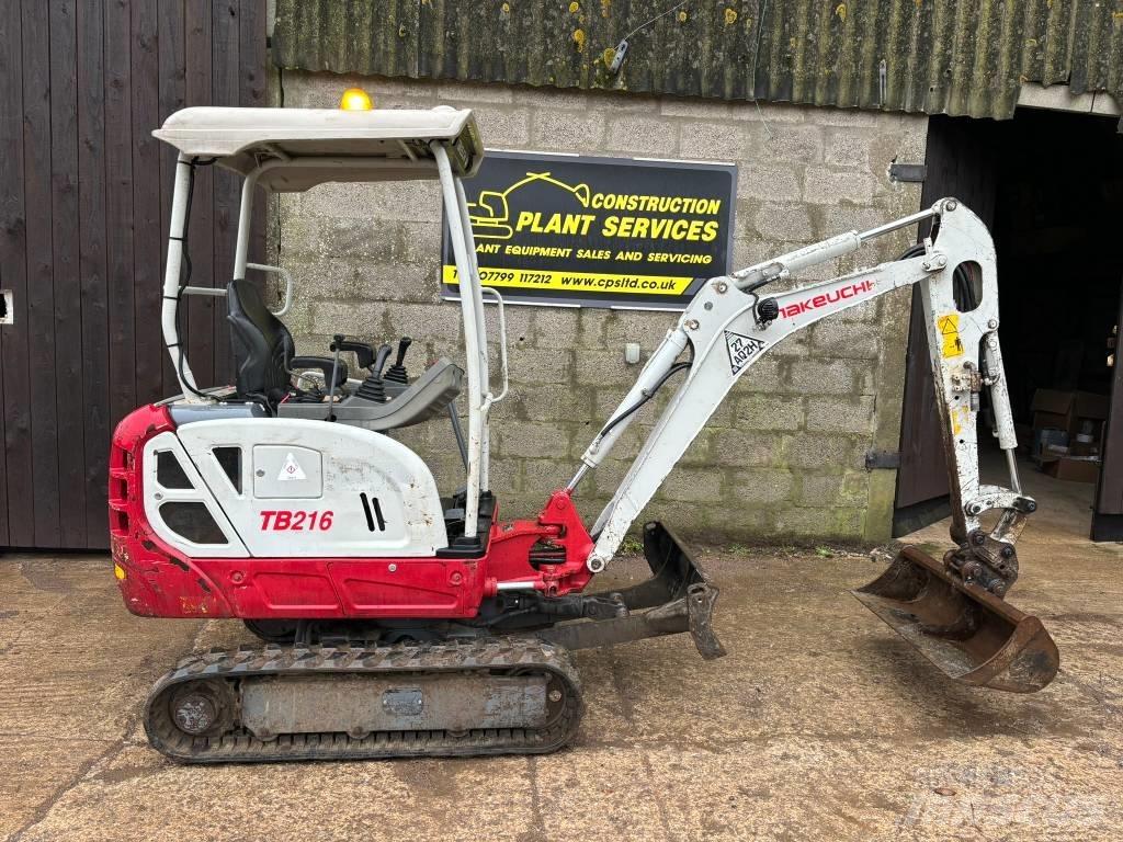 Takeuchi TB 216 Εκσκαφάκι (διαβολάκι) < 7t