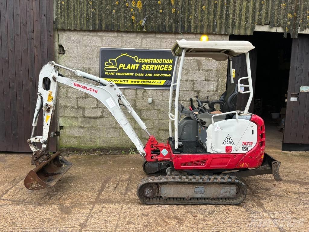 Takeuchi TB 216 Εκσκαφάκι (διαβολάκι) < 7t
