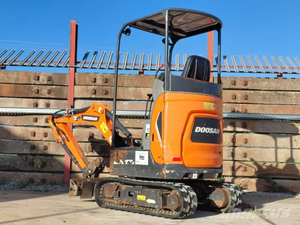 Doosan DX17Z Εκσκαφάκι (διαβολάκι) < 7t