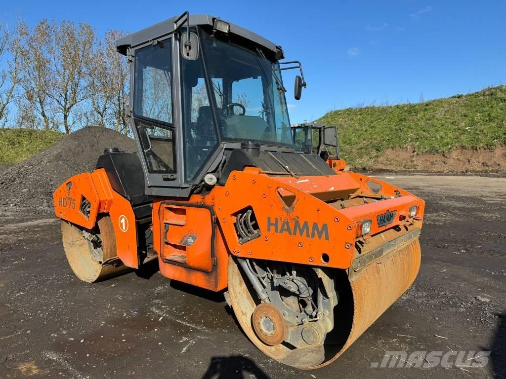 Hamm HD 75 Οδοστρωτήρες διπλού κυλίνδρου