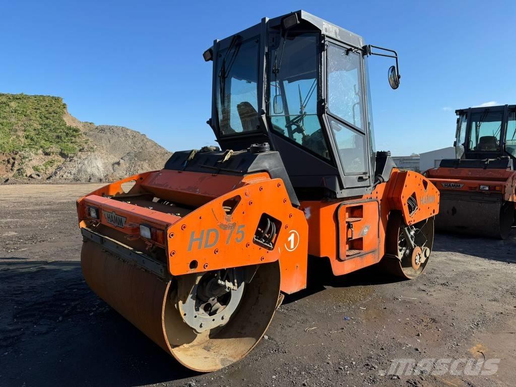 Hamm HD 75 Οδοστρωτήρες διπλού κυλίνδρου