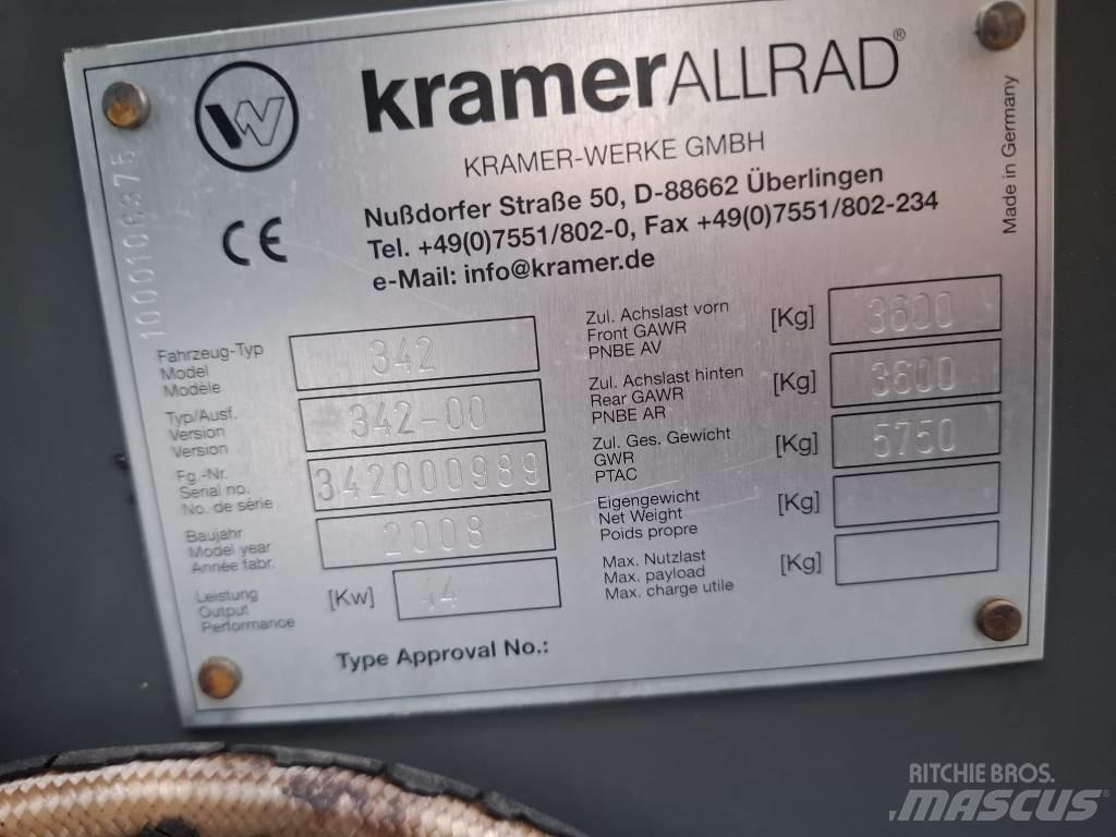 Kramer 380 Φορτωτές με λάστιχα (Τροχοφόροι)