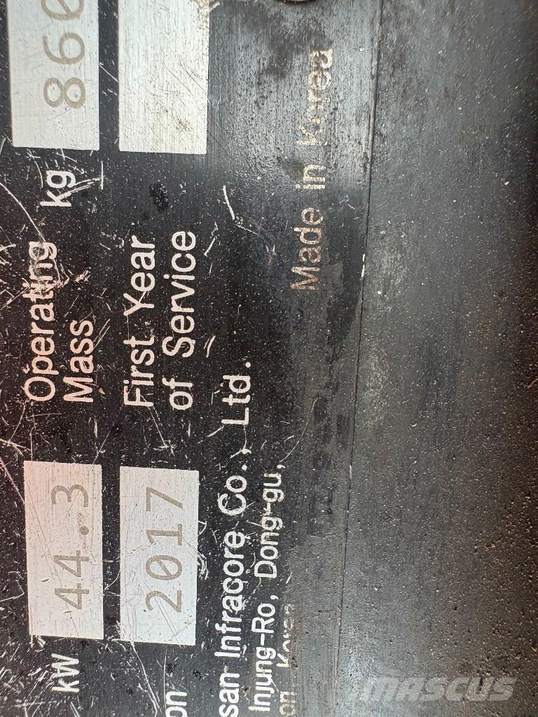 Doosan DX 85 R Μίνι εκσκαφείς 7t - 12t