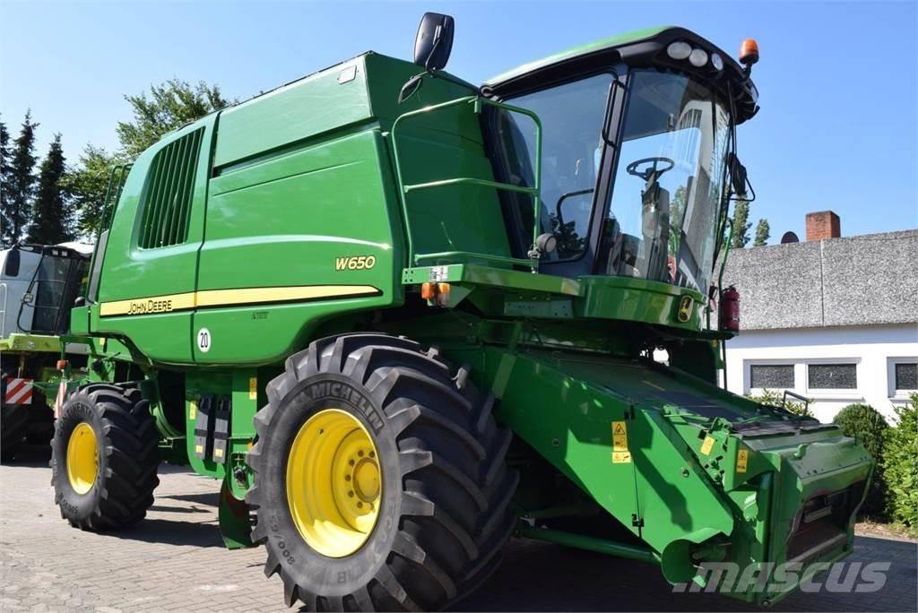 John Deere W 650 Θεριζοαλωνιστικές μηχανές