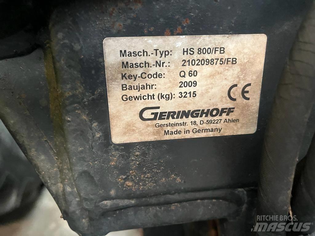 Geringhoff HS 800/FB Κεφαλές θεριζοαλωνιστικών μηχανών