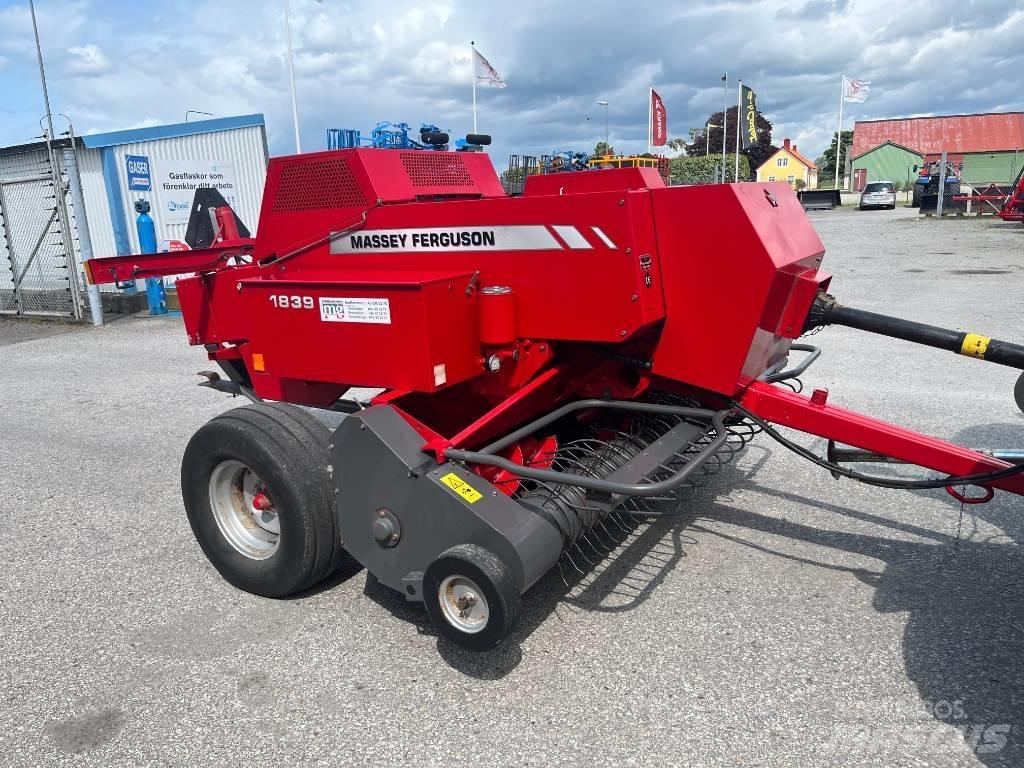 Massey Ferguson 1839 Πρέσες τετράγωνων δεμάτων