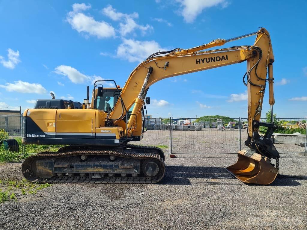 Hyundai R160LC-9A Εκσκαφείς με ερπύστριες