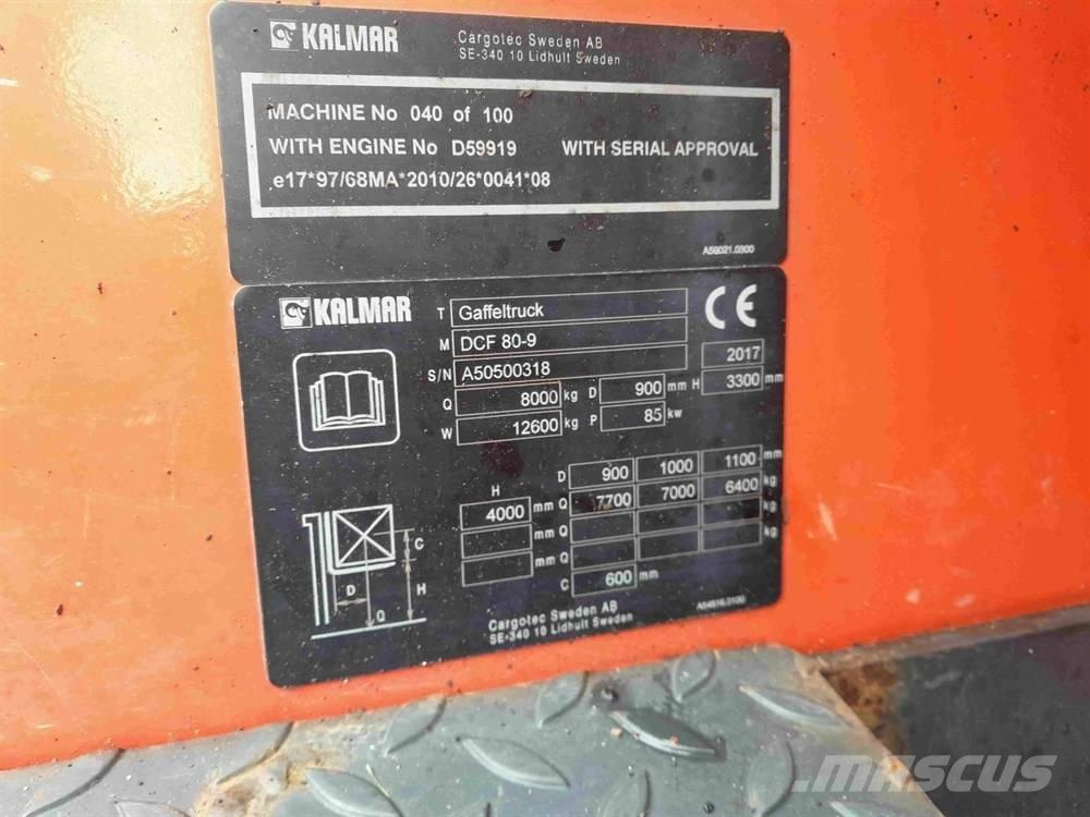 Kalmar DCF80-9 Πετρελαιοκίνητα Κλαρκ