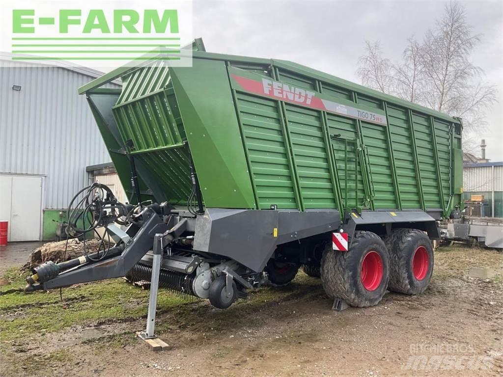 Fendt tigo 75 vr Άλλες ημιρυμούλκες