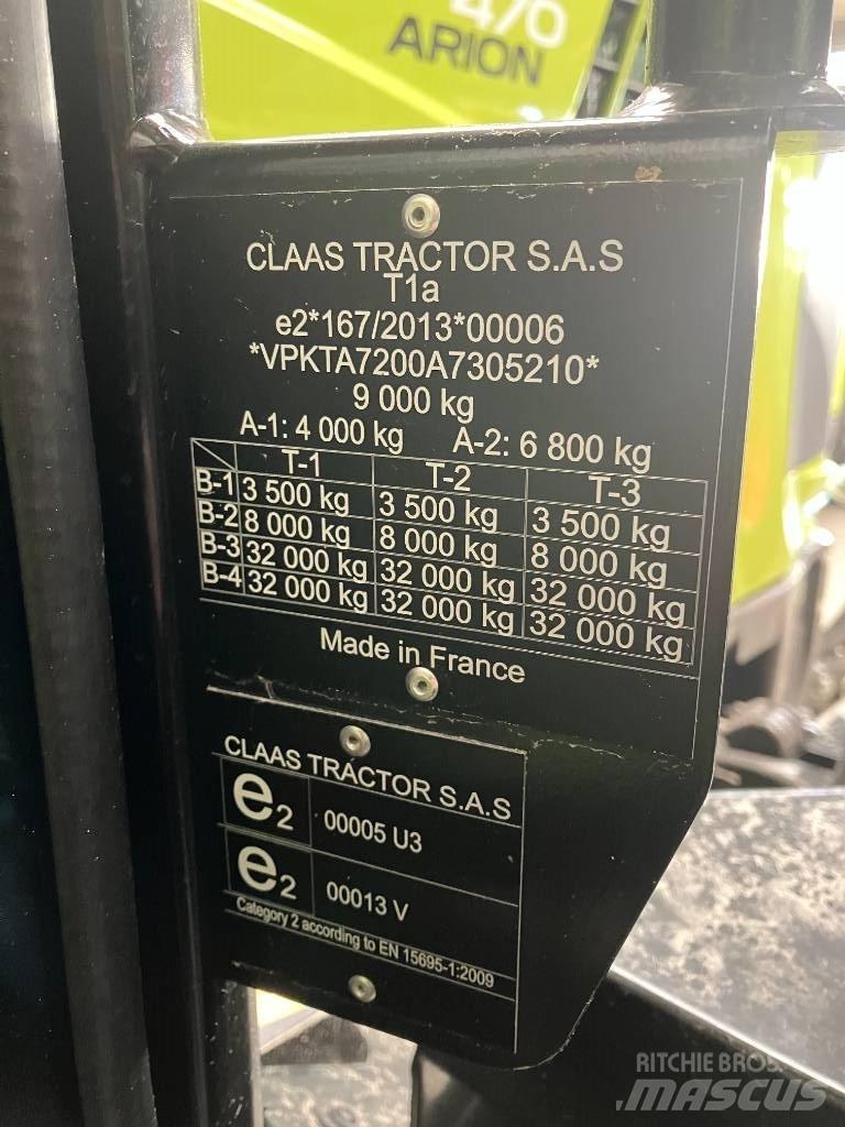 Claas Arion 470 Τρακτέρ