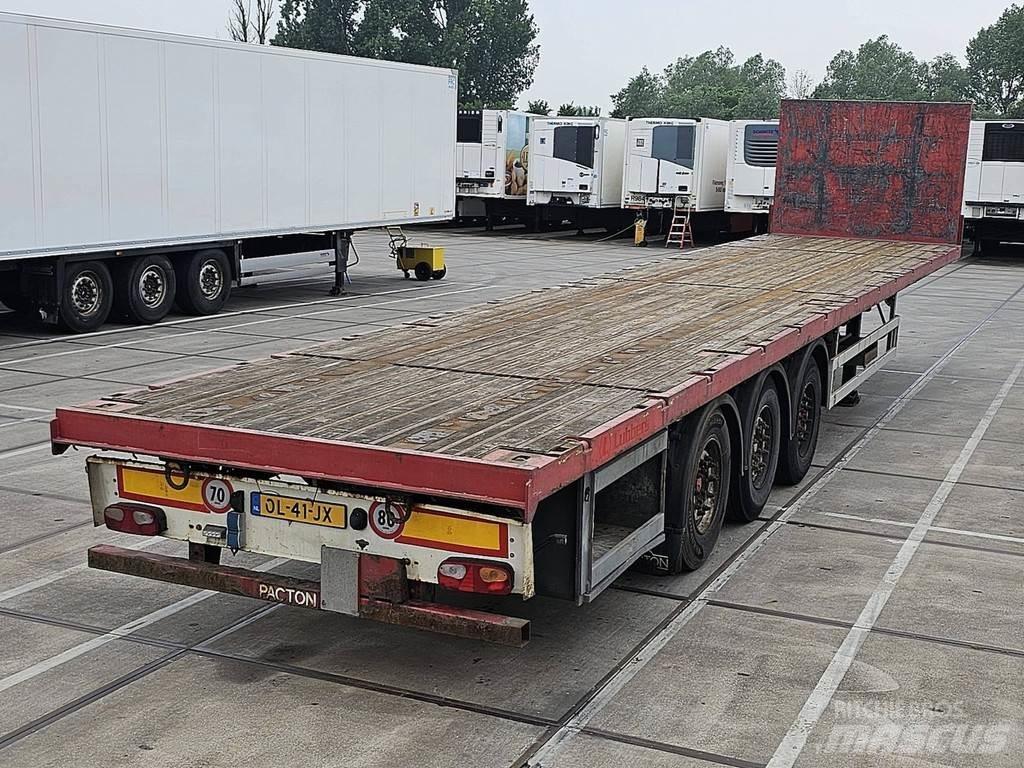 Pacton TXD.3 Επίπεδες/πλευρικώς ανοιγόμενες ημιρυμούλκες