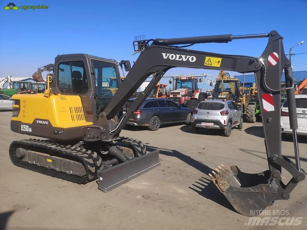 Volvo EC 55 D AG Εκσκαφάκι (διαβολάκι) < 7t