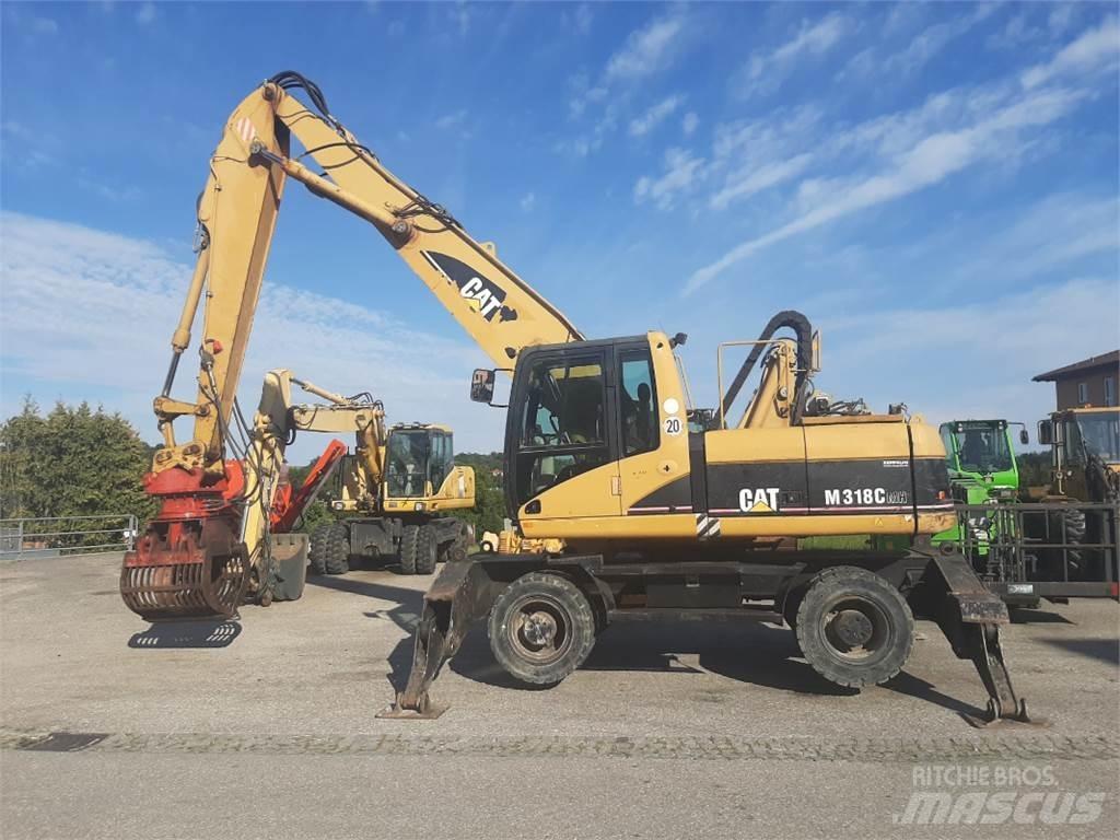 CAT M318C MH Εκσκαφείς με τροχούς - λάστιχα