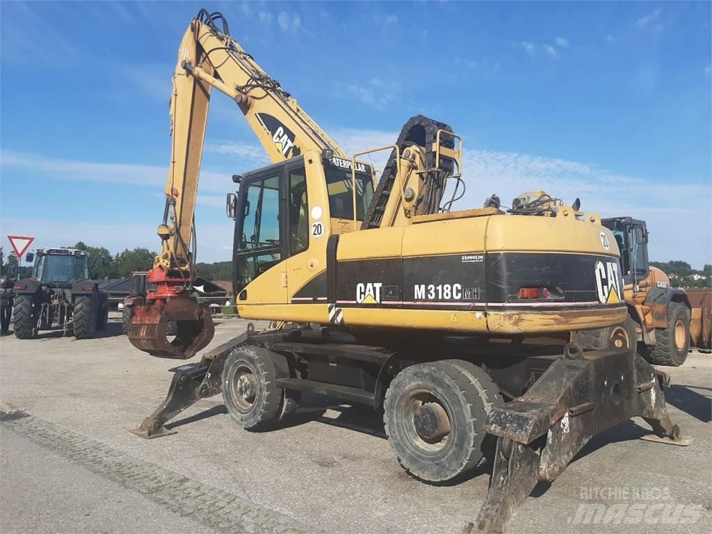 CAT M318C MH Εκσκαφείς με τροχούς - λάστιχα