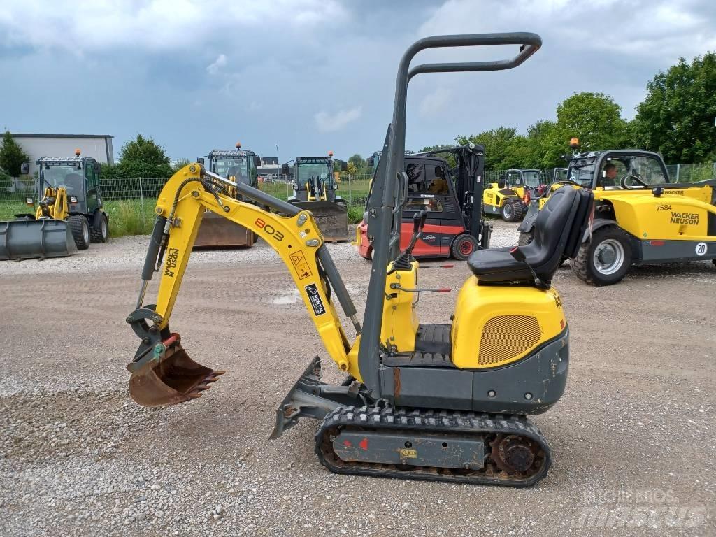 Wacker Neuson 803 Εκσκαφείς με ερπύστριες