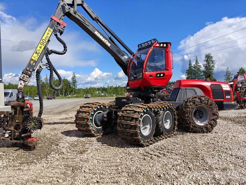 Komatsu 931 Θεριζοαλωνιστικές μηχανές