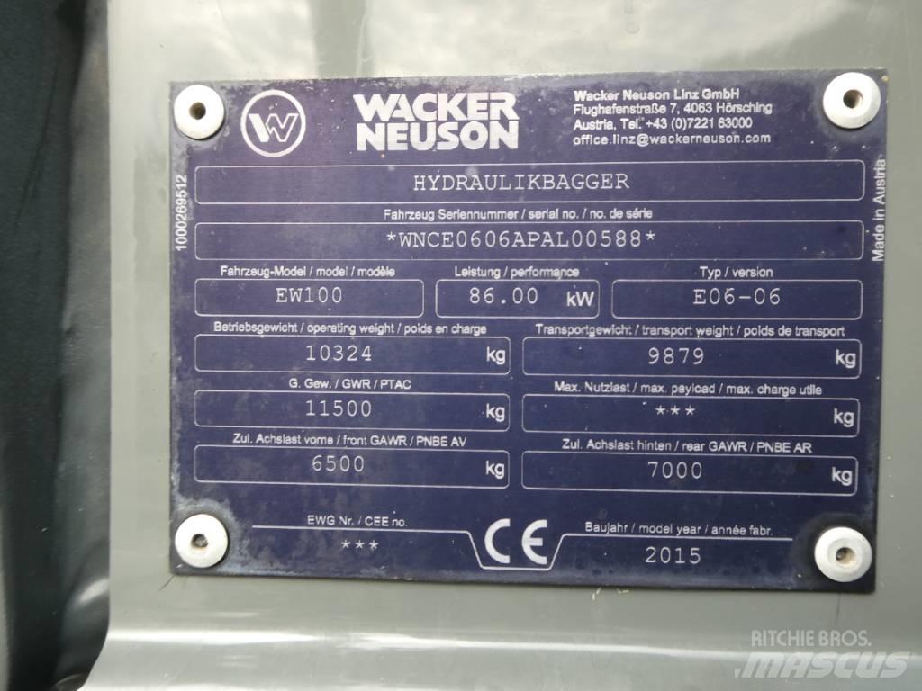 Wacker Neuson EW 100 Εκσκαφείς με τροχούς - λάστιχα