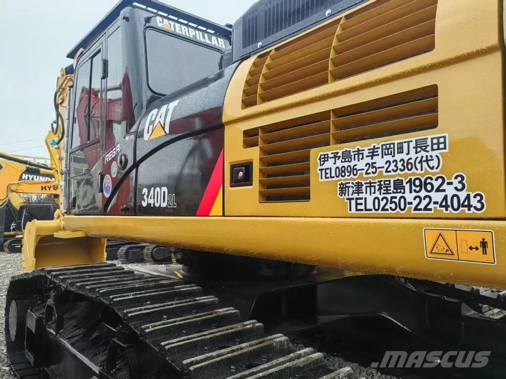 CAT 340 Εκσκαφείς με ερπύστριες