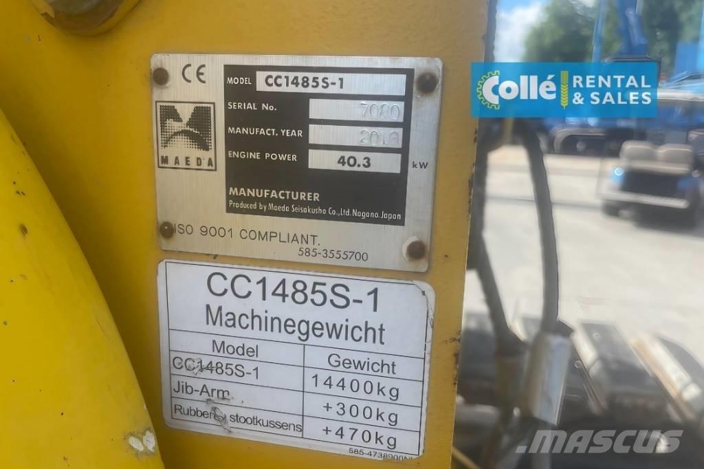 Maeda CC1485S-1 | 2016 Μίνι γερανοί