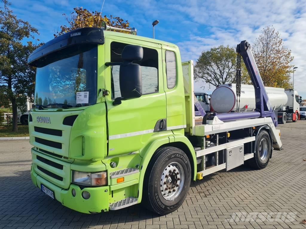 Scania P 280 / HYVA Φορτηγά για εμπορευματοκιβώτια