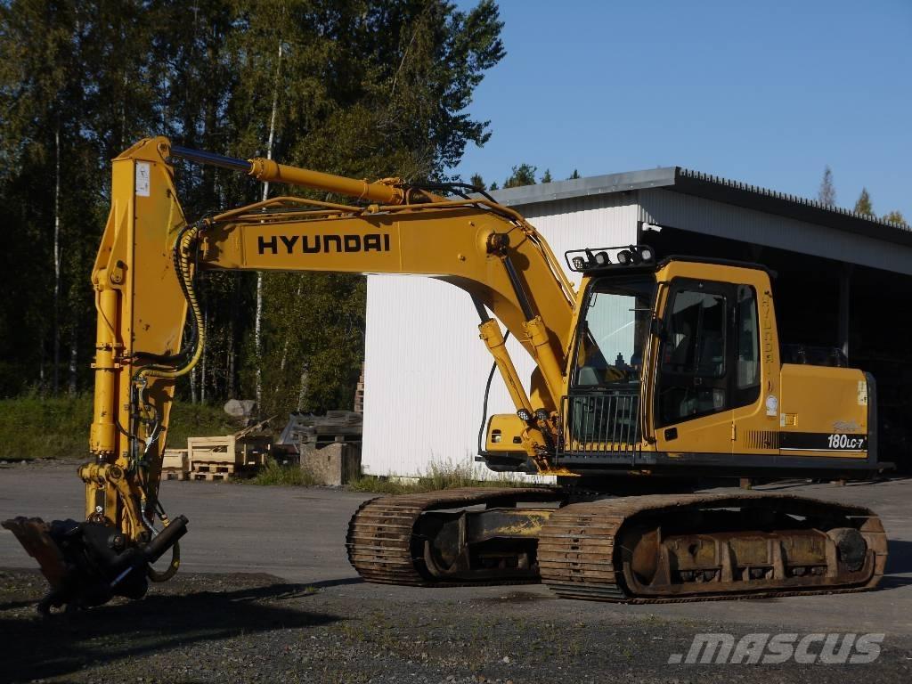 Hyundai R 180 LC-7 Εκσκαφείς με ερπύστριες