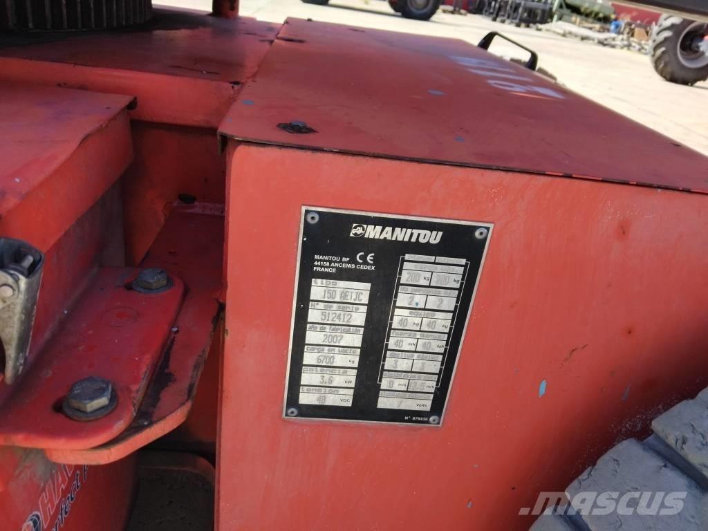 Manitou 150 AET JC Ανυψωτήρες με αρθρωτό βραχίονα