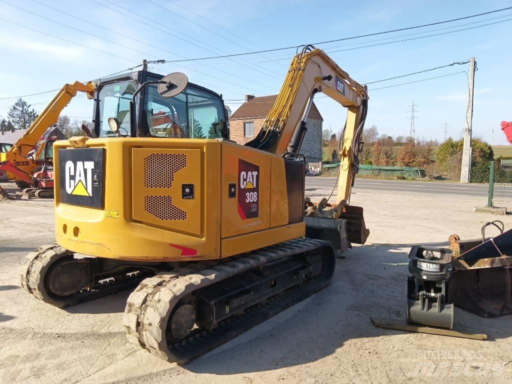 CAT 308 C CR Μίνι εκσκαφείς 7t - 12t