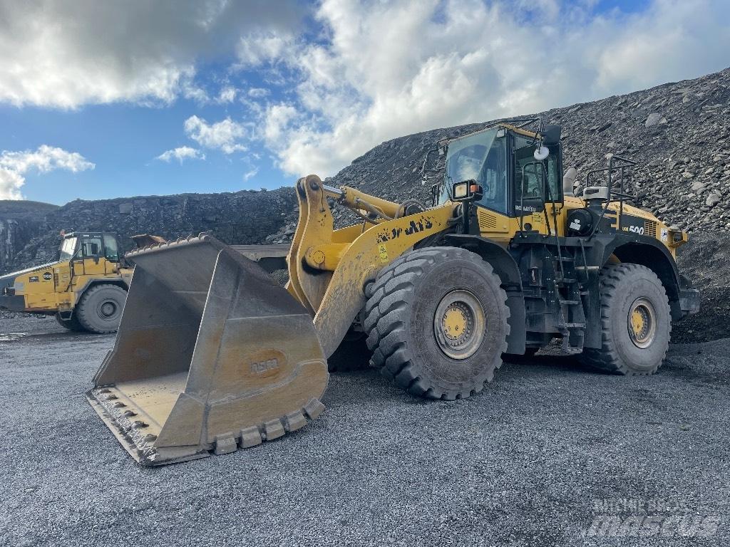Komatsu WA500 Φορτωτές με λάστιχα (Τροχοφόροι)