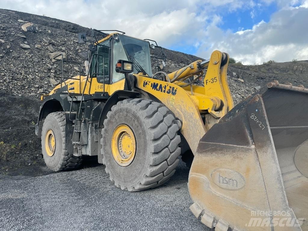 Komatsu WA500 Φορτωτές με λάστιχα (Τροχοφόροι)