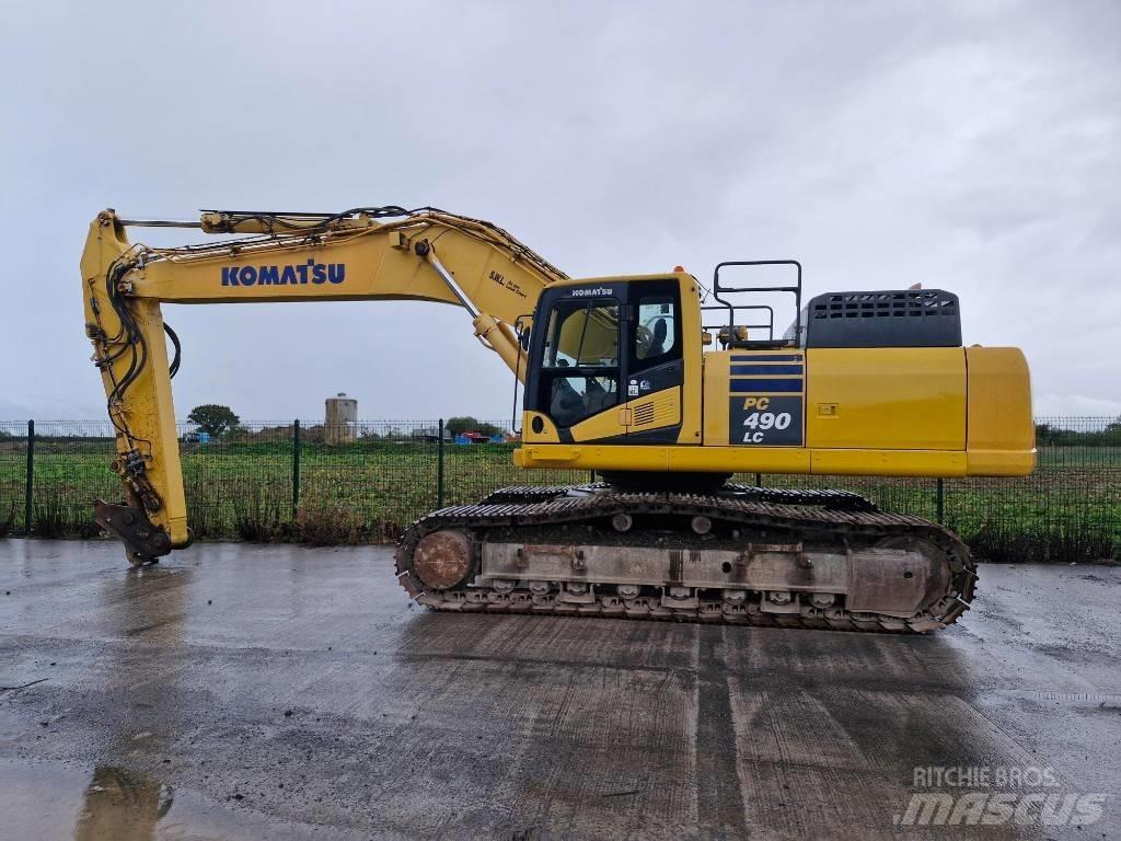 Komatsu PC 490 - 10 Εκσκαφείς με ερπύστριες