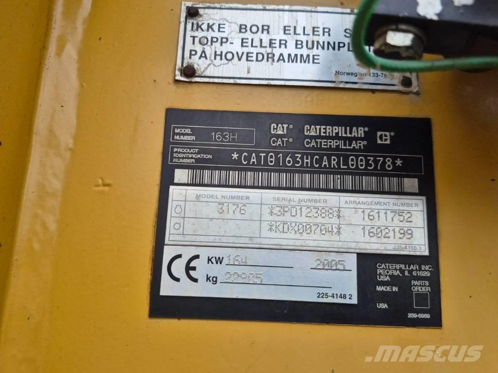 CAT 163 H Γκρέιντερς