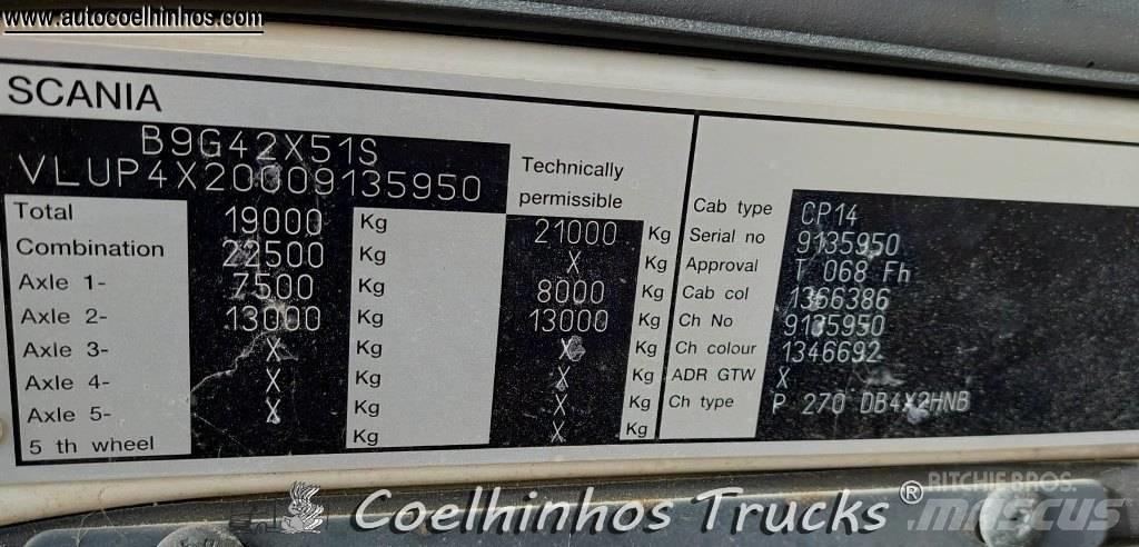 Scania P270 Φορτηγά Σασί