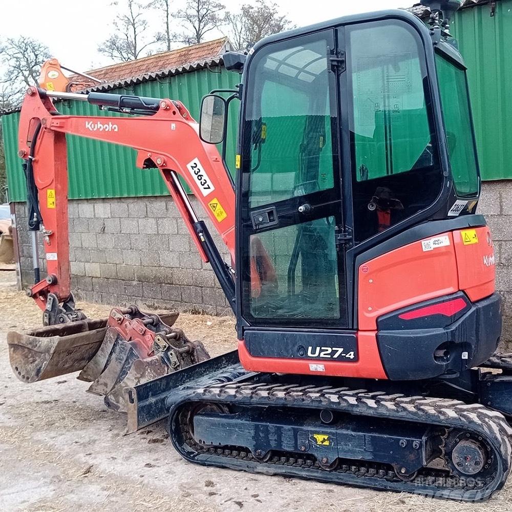 Kubota U 27-4 Εκσκαφάκι (διαβολάκι) < 7t