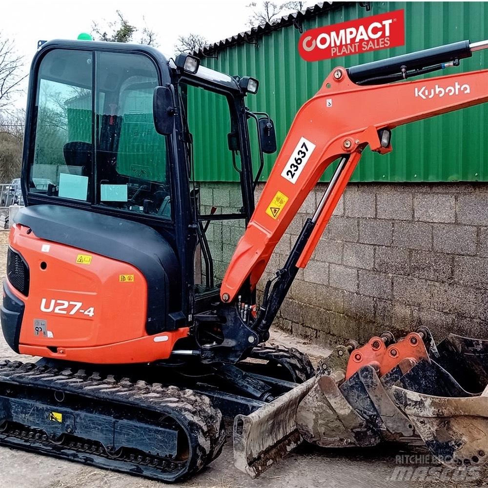 Kubota U 27-4 Εκσκαφάκι (διαβολάκι) < 7t