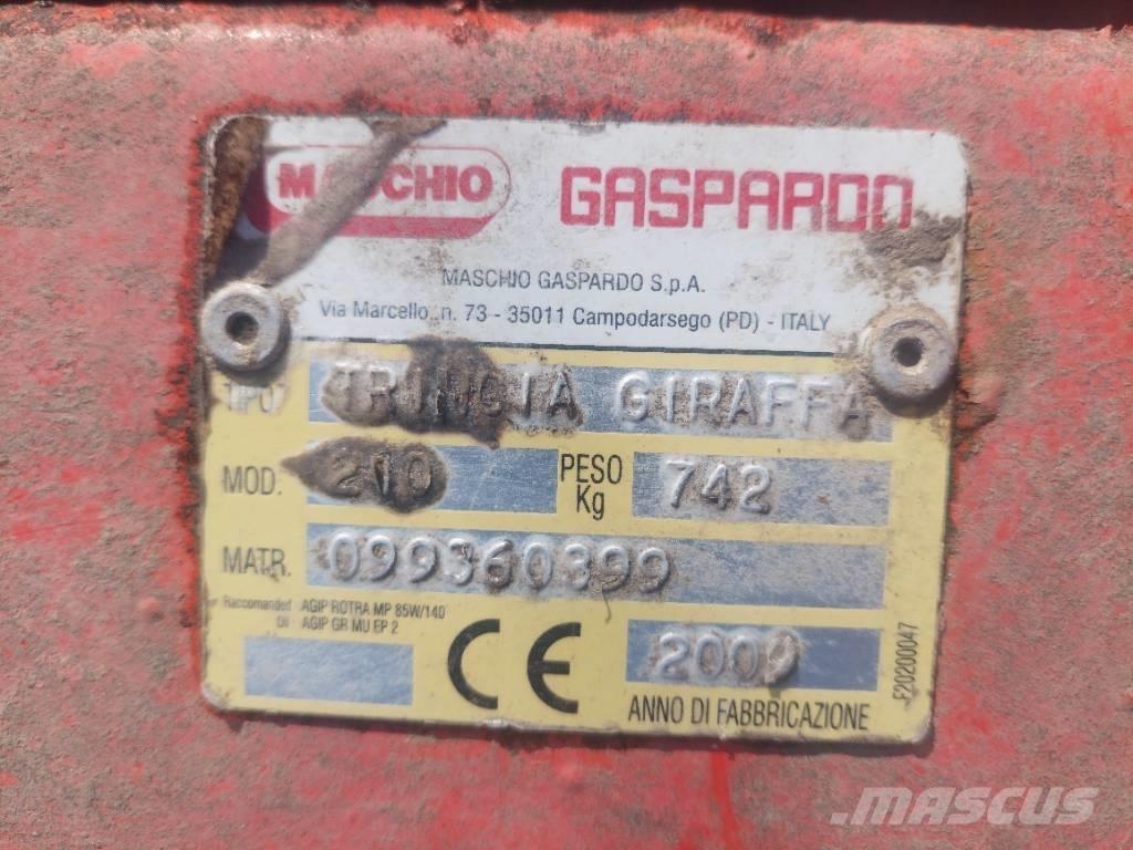 Maschio Giraffa 210 Χορτοκοπτικά και κορυφολόγοι βοσκοτόπων