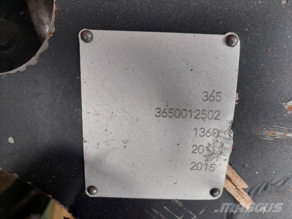 Komatsu 365.1 Κεφαλές συλλεκτικών μηχανών
