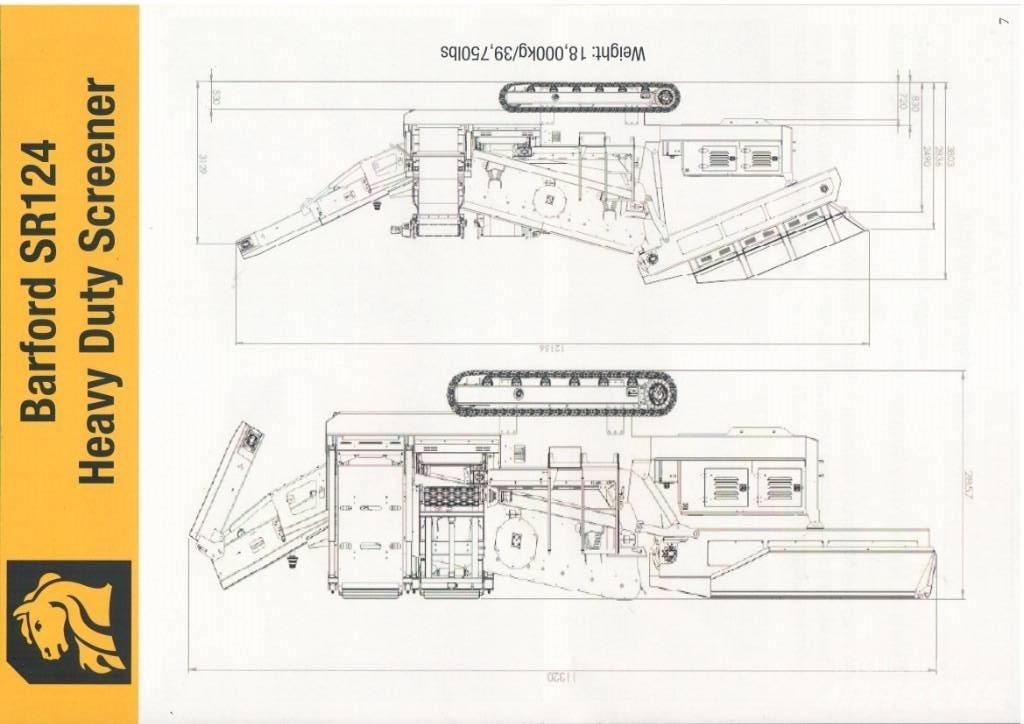 Barford SR124 Μηχανές κοσκινίσματος