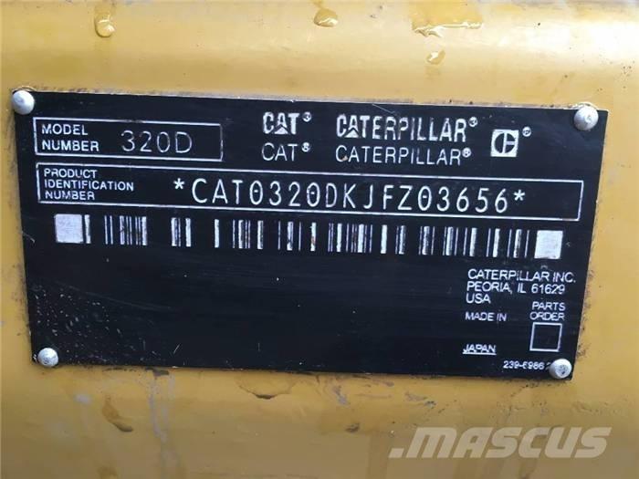 CAT 320 D Εκσκαφείς με ερπύστριες