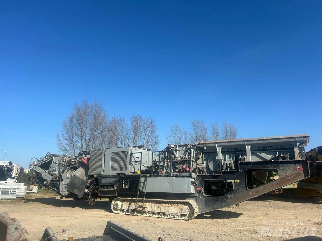 GIPO R100 FDR GIGA Κινητοί σπαστήρες