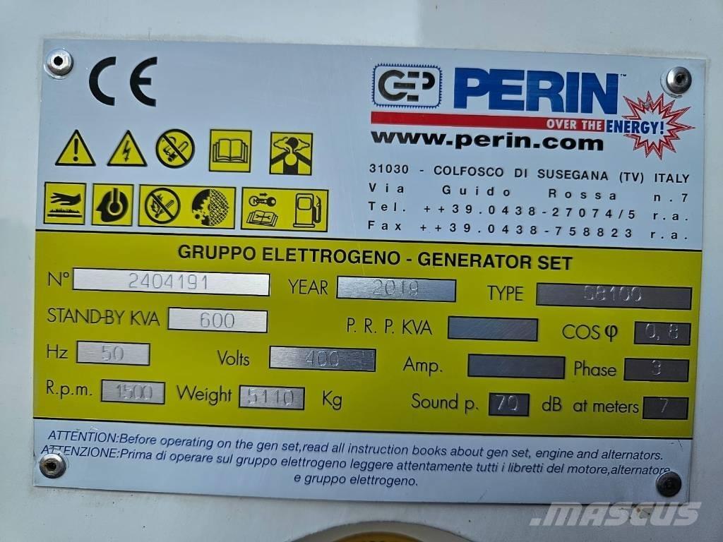  PERIN GEPI 600E Γεννήτριες ντίζελ
