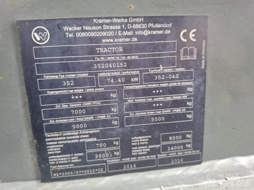 Kramer 8115 Φορτωτές με λάστιχα (Τροχοφόροι)