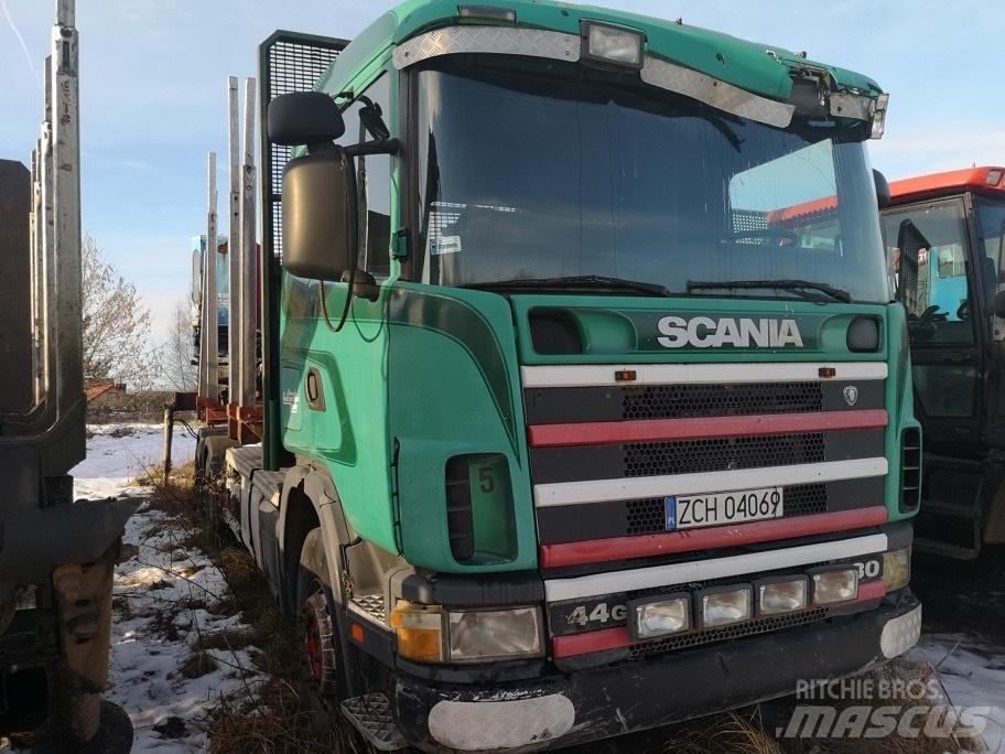 Scania 144 G Φορτηγά με Γερανό