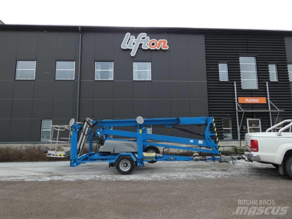 Genie TZ50DC Skylift Εναέριες πλατφόρμες τοποθετημένες σε ρυμούλκα
