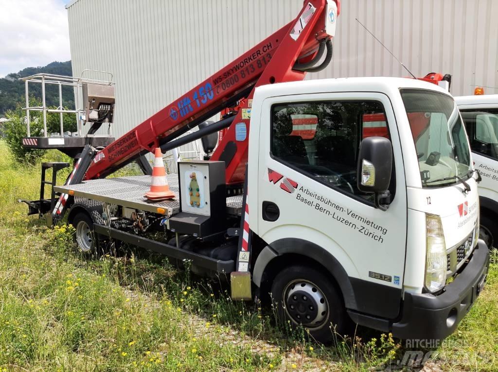 CTE B-Lift 150 PRO Εναέριες πλατφόρμες τοποθετημένες σε φορτηγό