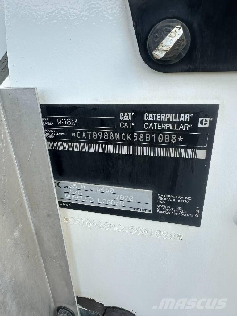 CAT 908 M Φορτωτές με λάστιχα (Τροχοφόροι)