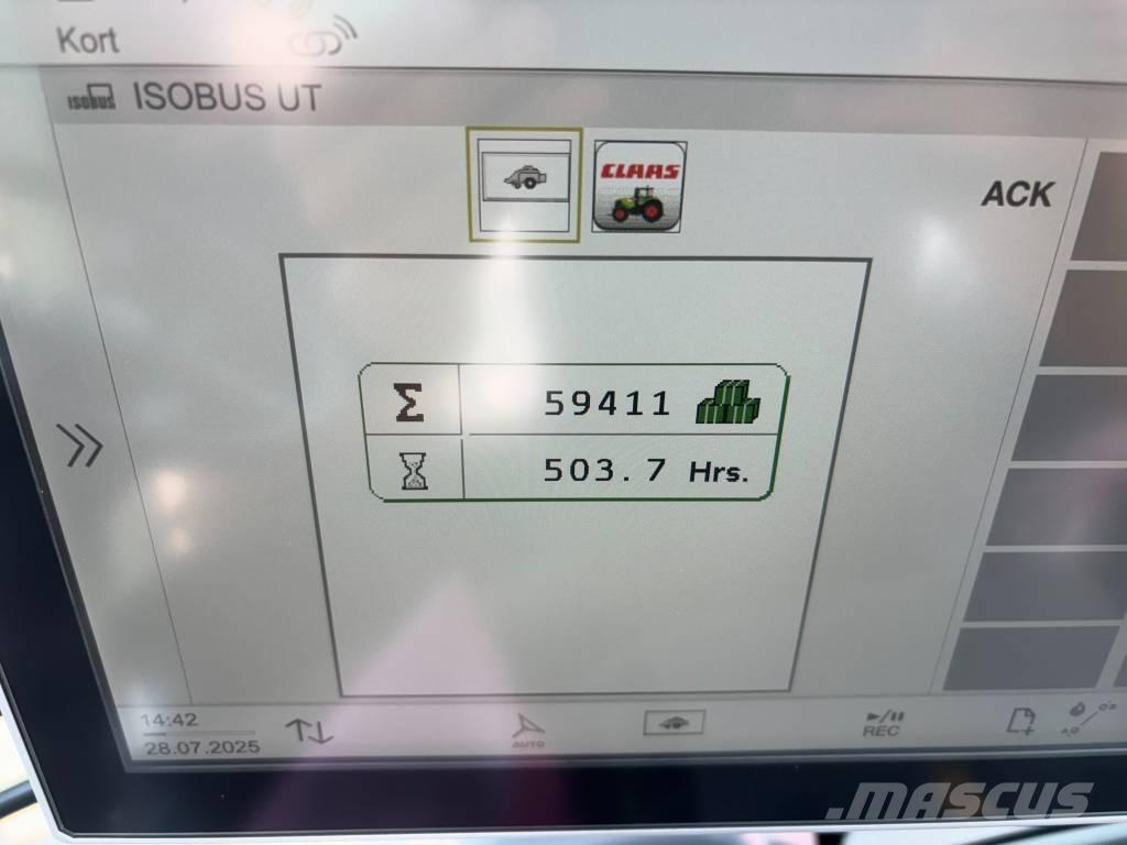 Massey Ferguson 2190 Πρέσες τετράγωνων δεμάτων